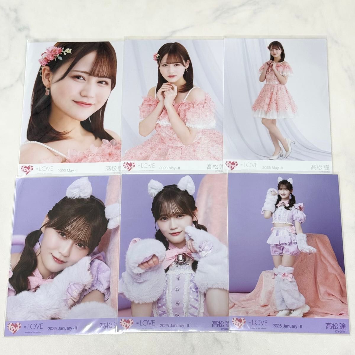 イコラブ ＝LOVE 髙松瞳 猫 コンプ｜Yahoo!フリマ（旧PayPayフリマ）