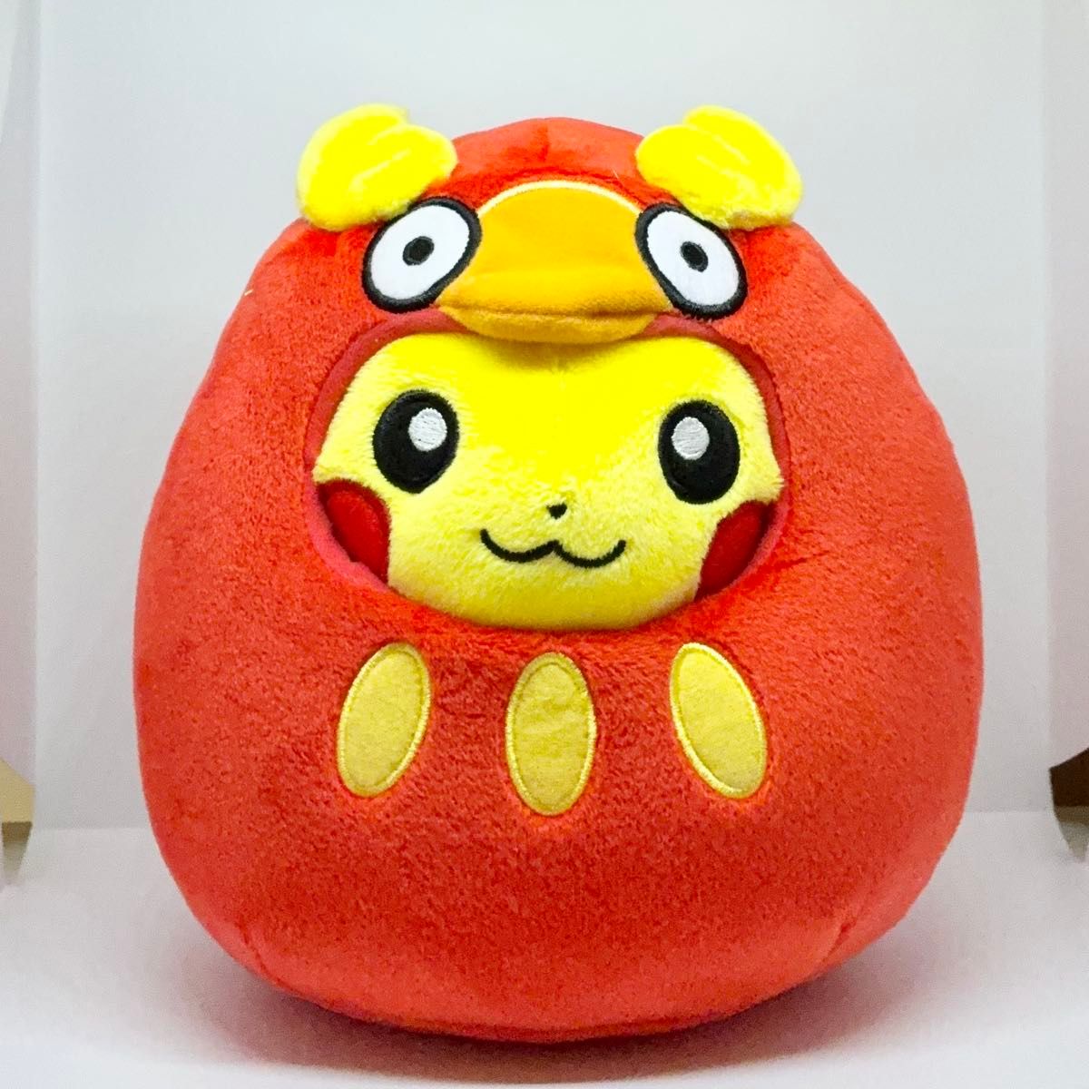 ピカチュウ ダルマッカごっこ ぬいぐるみ ダルマ 正月【ポケモン