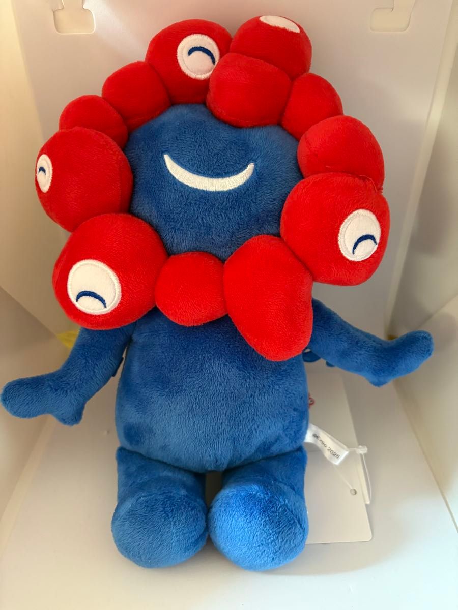 大阪万博会場限定 にっこりミャクミャクぬいぐるみポーチ ポシェット