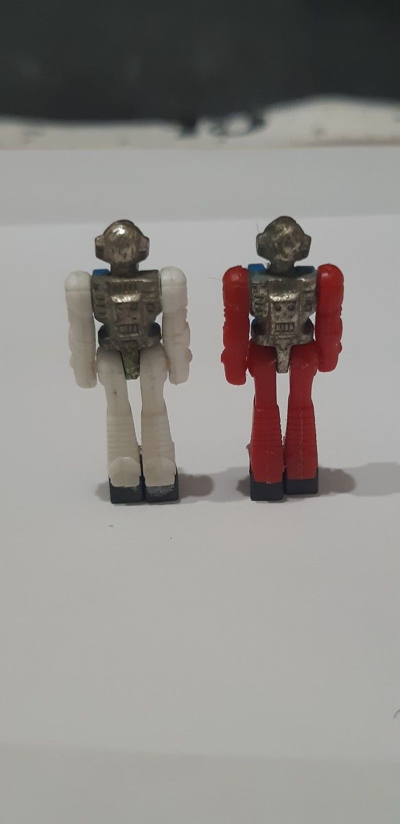 当時物】旧タカラ/ダイアクロン/隊員/中期型/胴体青/手足 白/手足 赤