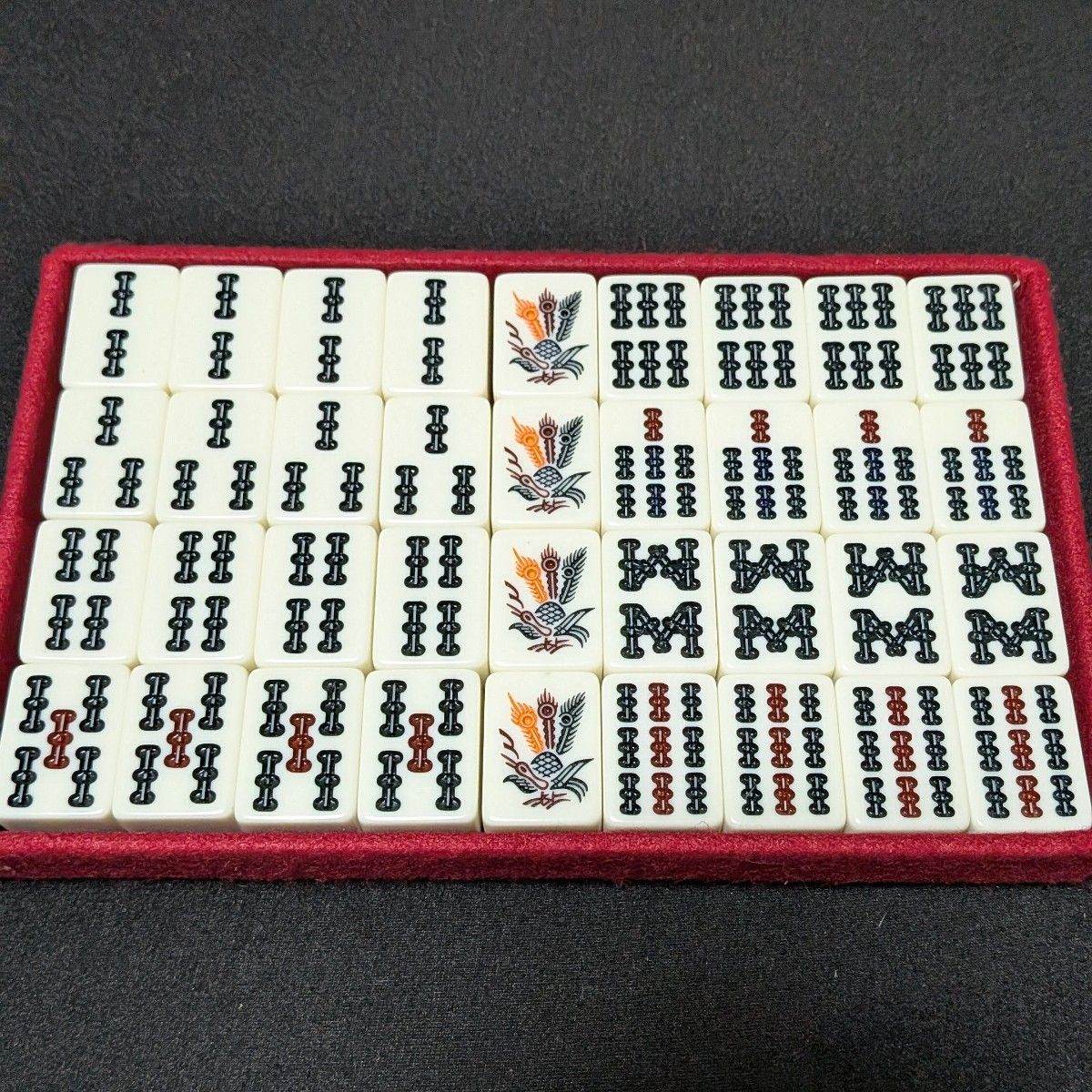 ミズノ丸一製 麻雀牌 玄海 背黒 真・雀鬼 外箱つき｜Yahoo!フリマ（旧