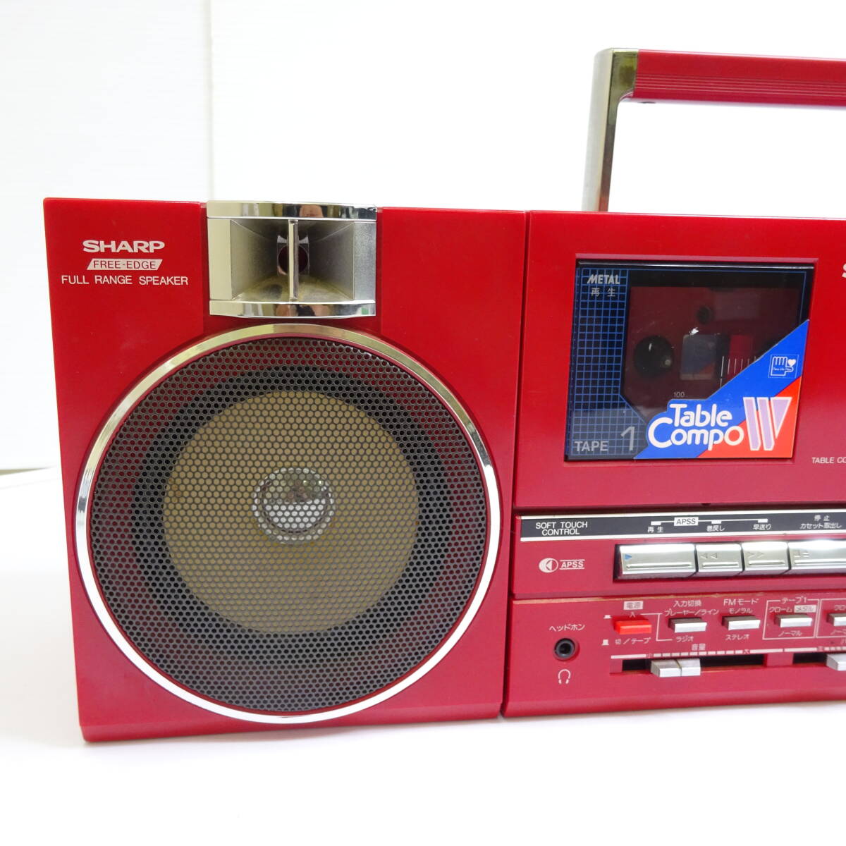 Yahoo!オークション - SHARP QT88 ラジカセ シャープ 昭和レトロ ジャ