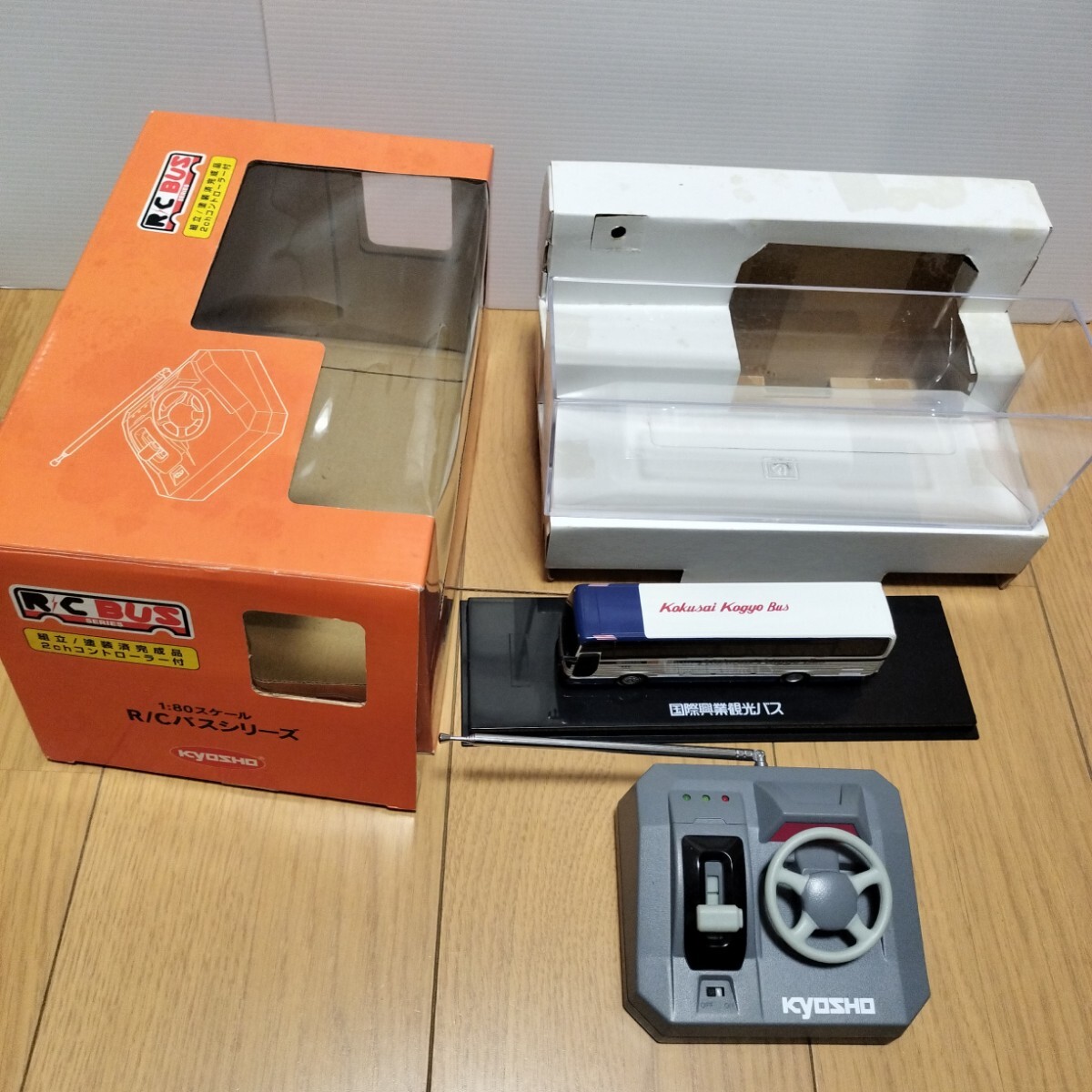 京商 RCバスシリーズ【1/80 国際興業観光バス】ラジコン バス 国際興業