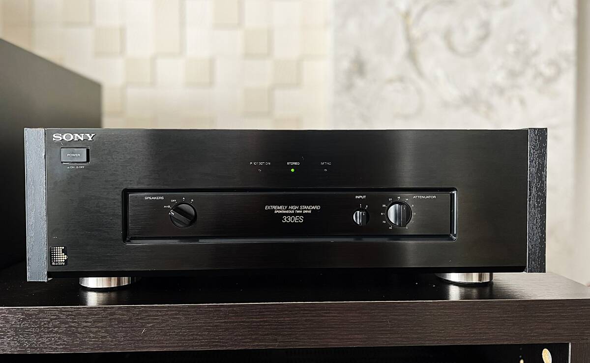 動作確認済 SONY TA-N330ES パワーアンプ 1000円スタート これが最後