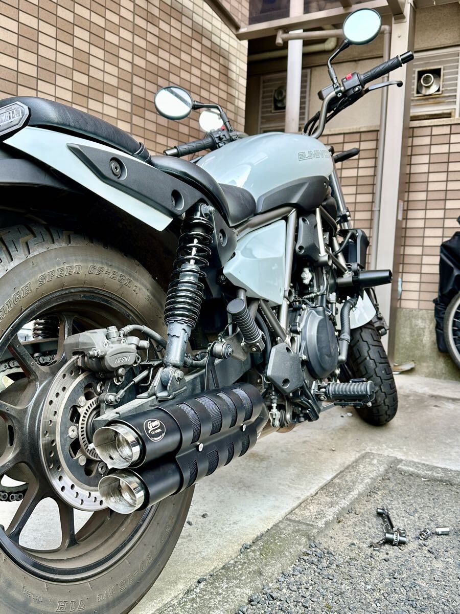 セール中 GemSpeed製 カワサキ エリミネーター400 用カスタムマフラー
