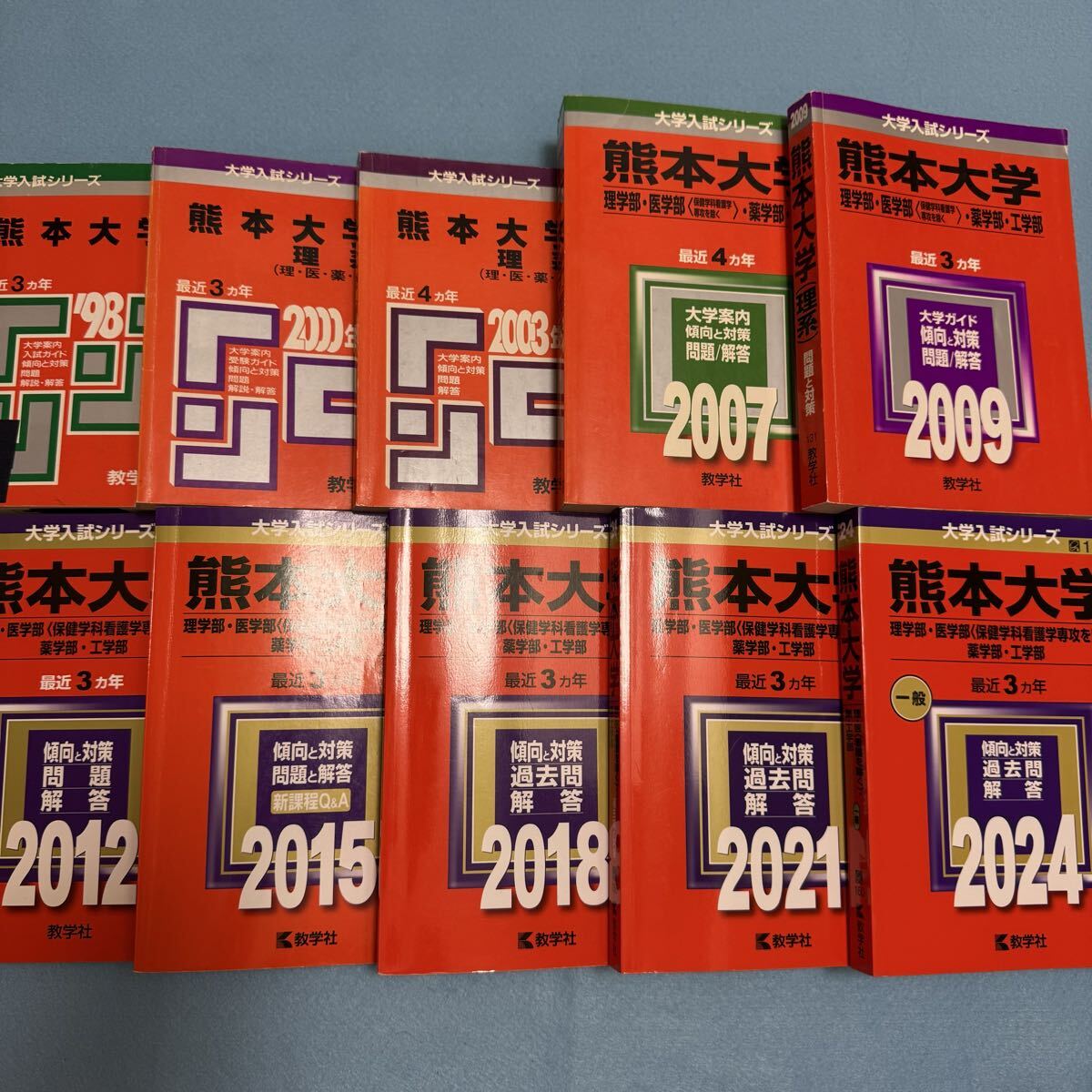赤本 熊本大学 理系 医学部 2012年～2023年 12年分 赤本 熊本大学 理系