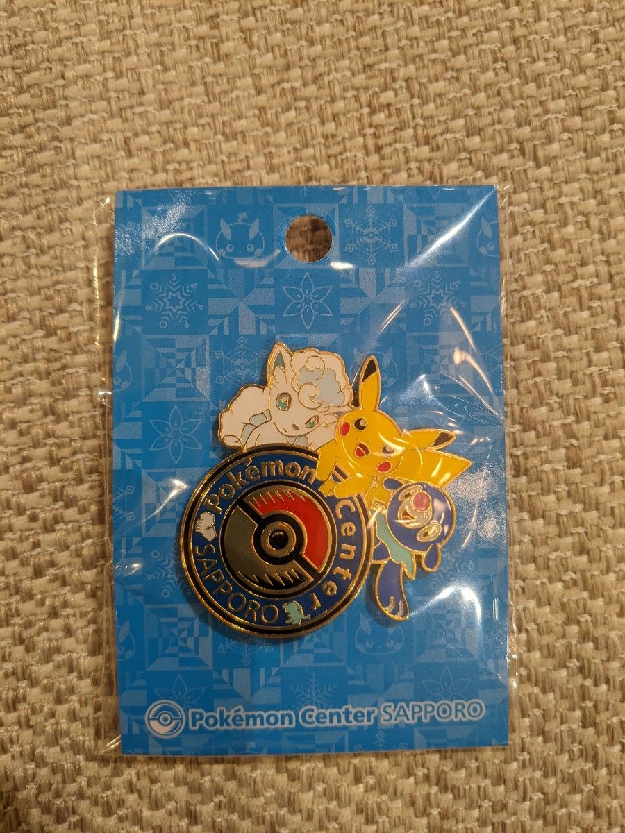 ポケモンセンター サッポロ 札幌 限定 ピンズ バッジ ロゴピンズ