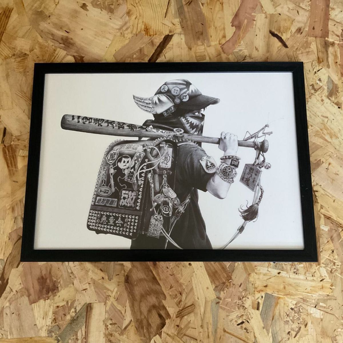 クーポン対象 大友昇平 / Shohei Otomo 「武装少年」 A3ポスター 額装