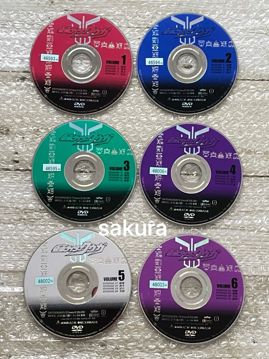 DVD 仮面ライダークウガ 全12巻 レンタル落ち 特撮ヒーロー スーパー