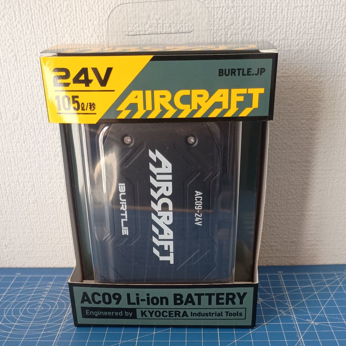 AC09 24V Li-ion Battery BURTLE 訳アリ品 Y BURTLE（バートル
