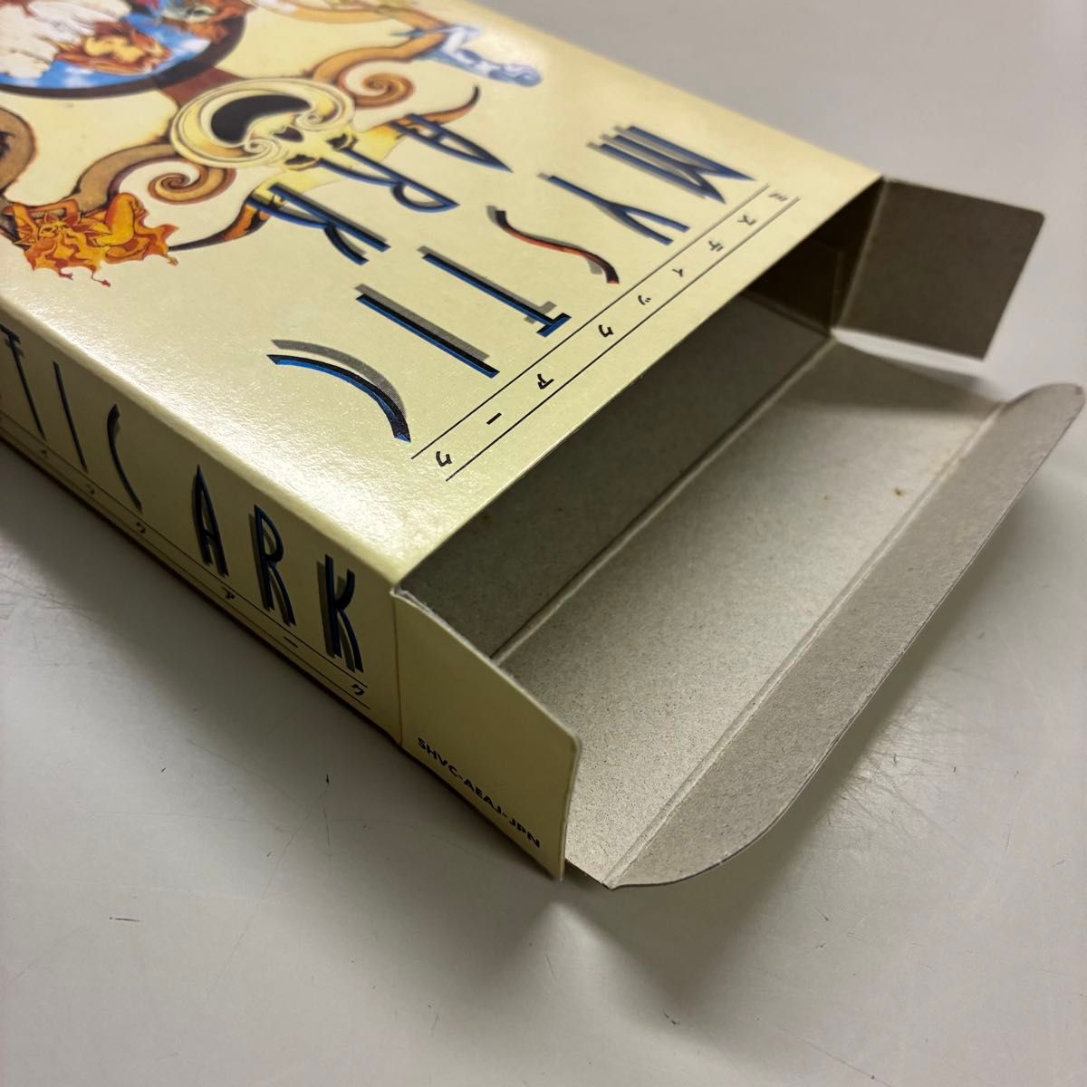美品【動作確認済】SFCソフト『ミスティックアーク』 箱説ハガキ付き