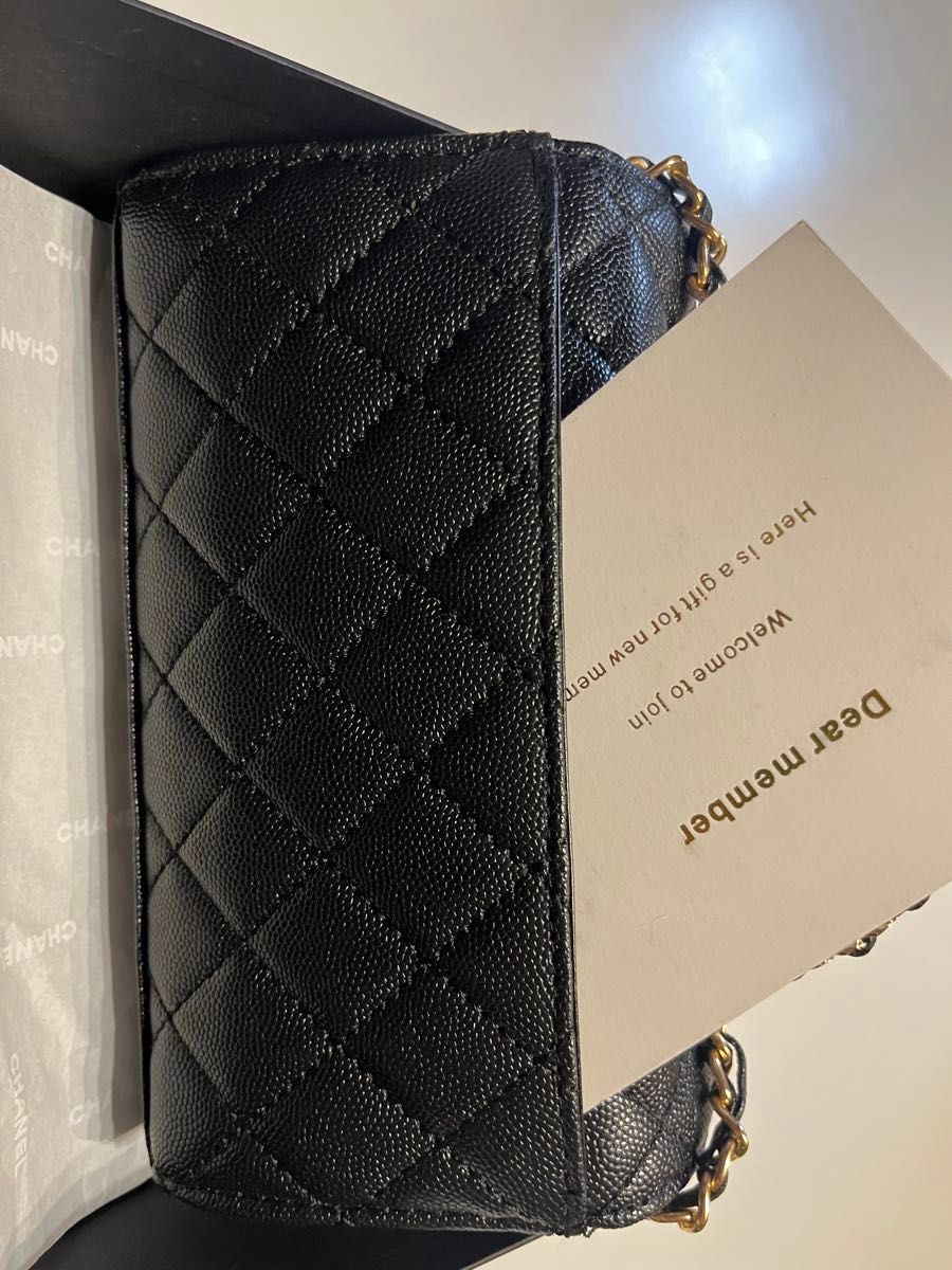 シャネル CHANEL ショルダーバッグ 2025 ノベルティ キャビアスキン