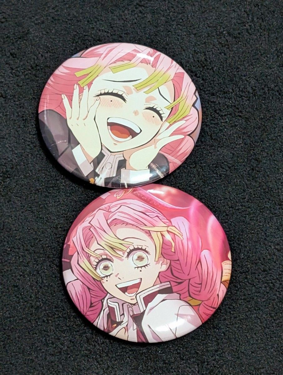 鬼滅の刃 甘露寺蜜璃 缶バッジ2個｜Yahoo!フリマ（旧PayPayフリマ）