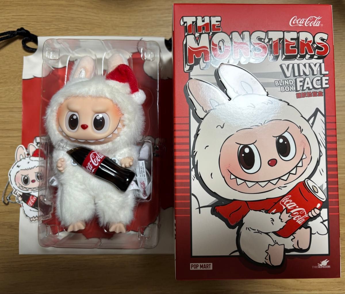 THE MONSTERS コカ・コーラ シリーズ ぬいぐるみ ラブブ labubu coca