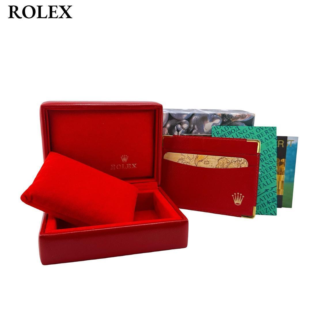 ロレックス 空箱 腕時計 BOX ケース 赤/レッド 0393822 ROREX
