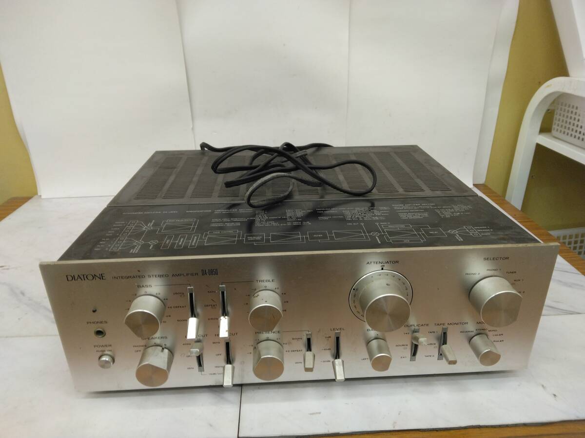 動作品 高級機 DIATONE DA-F750 チューナー 動作品 高級機 DIATONE DA