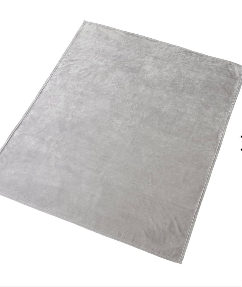 ワークマン メディヒール ウォームブランケット グレー ブランケット