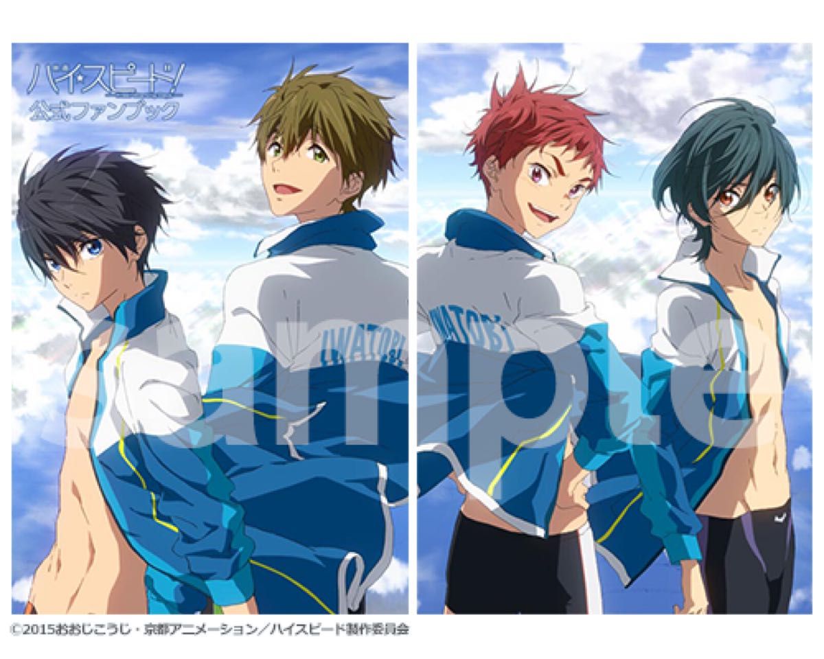 未開封 映画ハイ スピード 公式ファンブック 七瀬遙 橘真琴 桐嶋郁弥