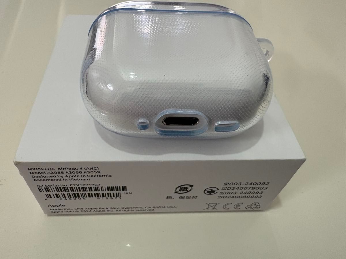 ほぼ新品 開封後2週間 Apple AirPods 4 アクティブノイズ キャンセ