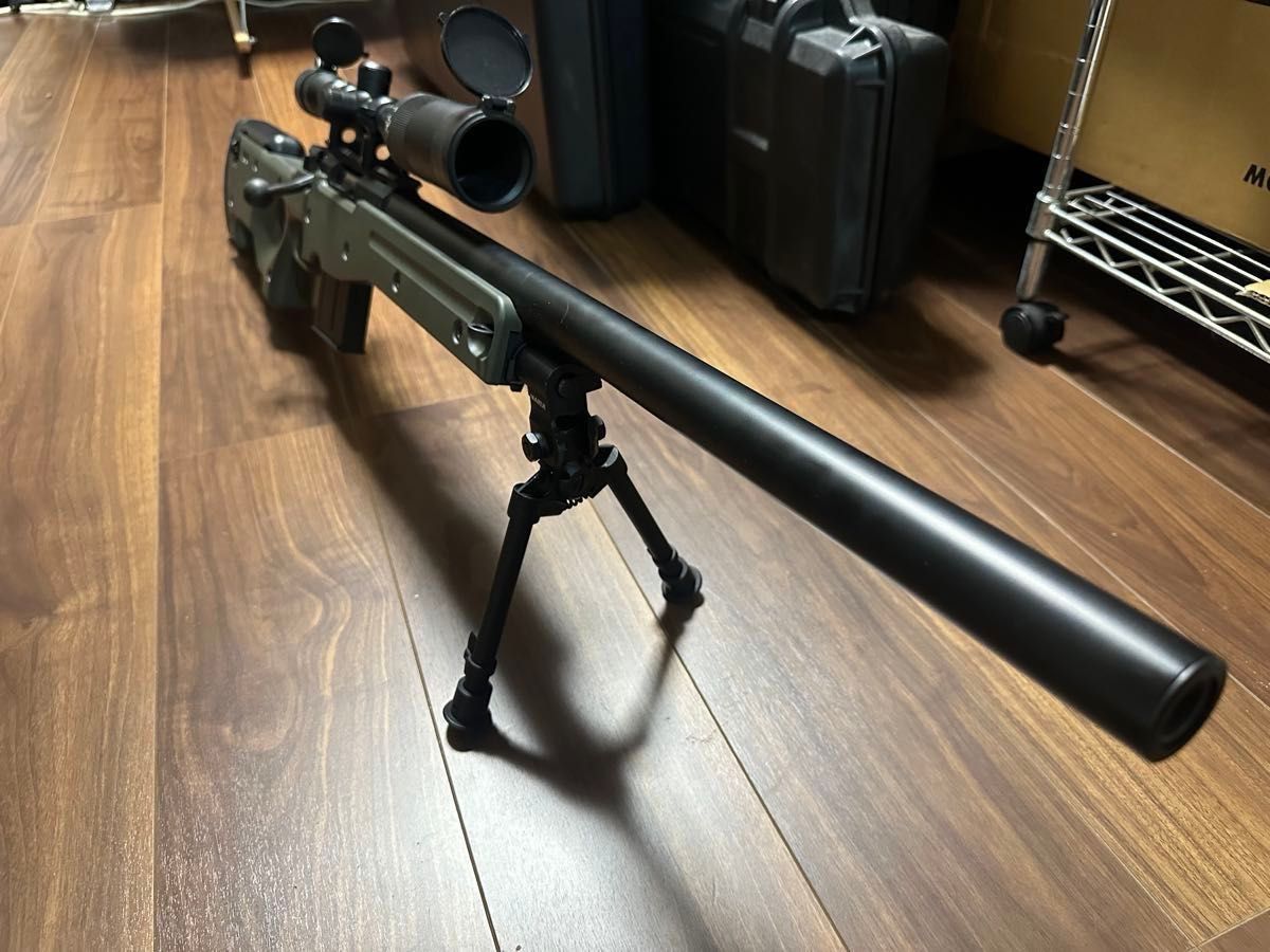 オマケ追加 東京マルイ l96 OD ボルトアクション スナイパーライフル