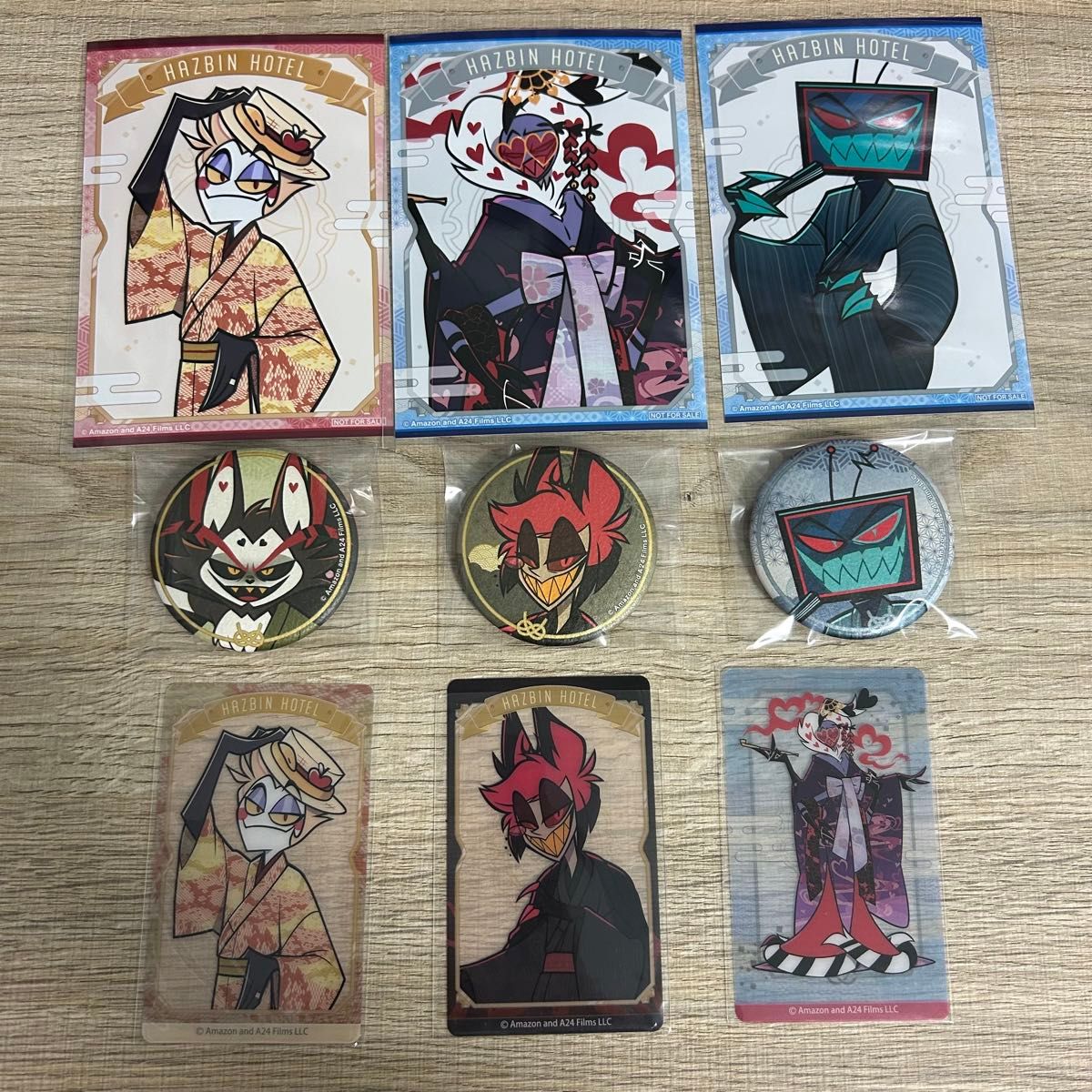 ハズビンホテル アニメイト グッズ 缶バッジ カード｜Yahoo!フリマ（旧