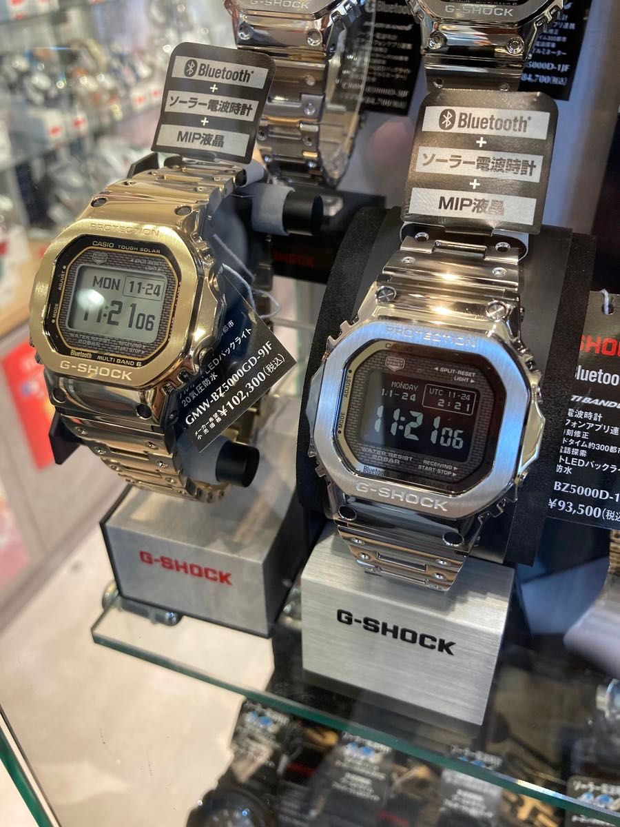 SALE】G-SHOCK GMW-BZ5000D-1JF FULL METAL 5000 SERIES NEW｜Yahoo