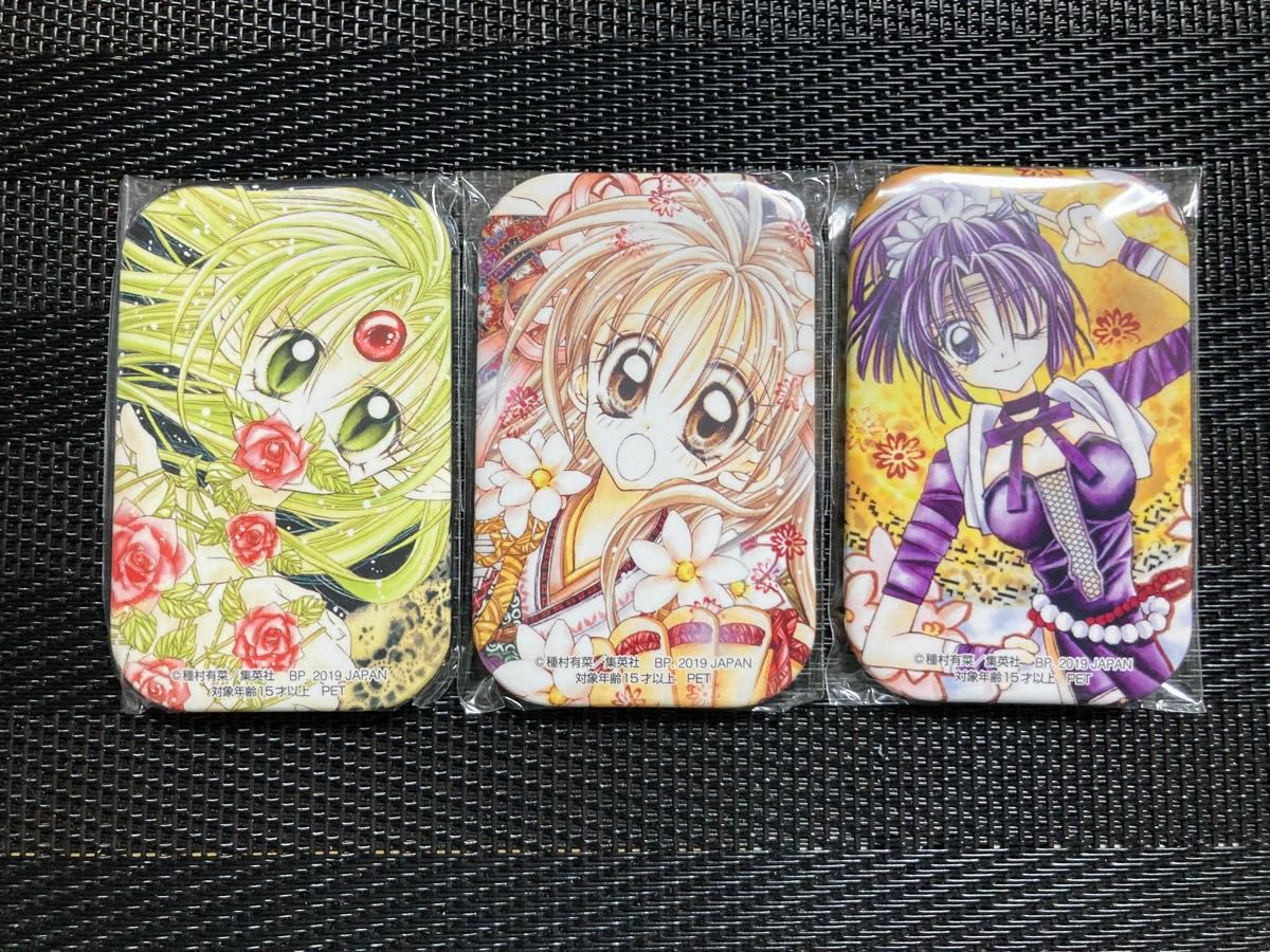 神風怪盗ジャンヌ セガ限定 スクエア缶バッジ 素敵に無敵 20周年 種村