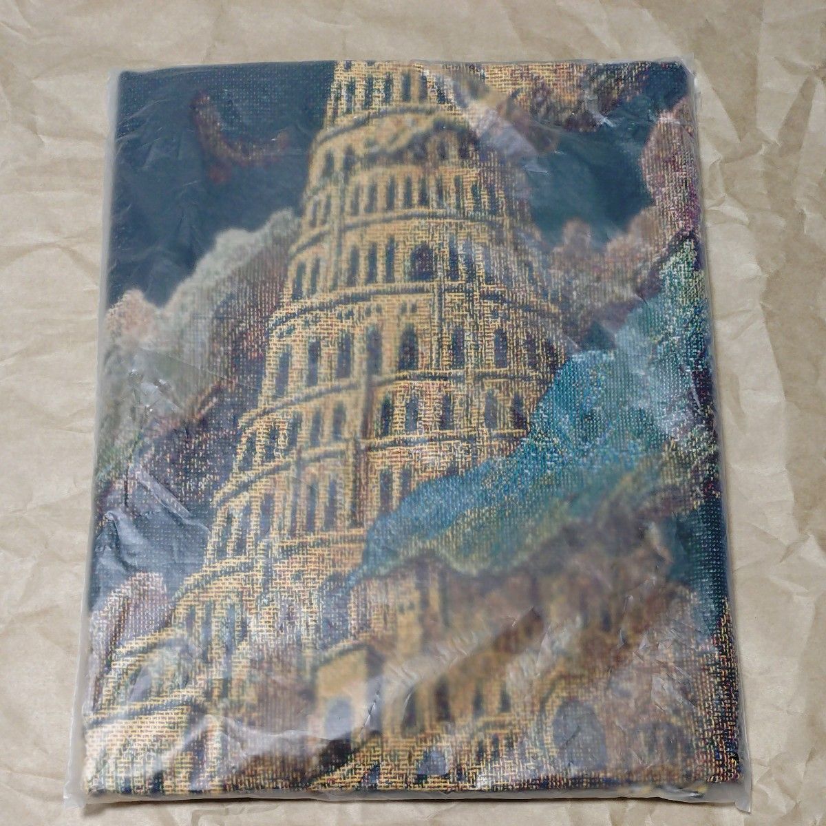 ミセスグリーンアップル バベルの塔 ゴブラン織りマルチクロス（アタリ