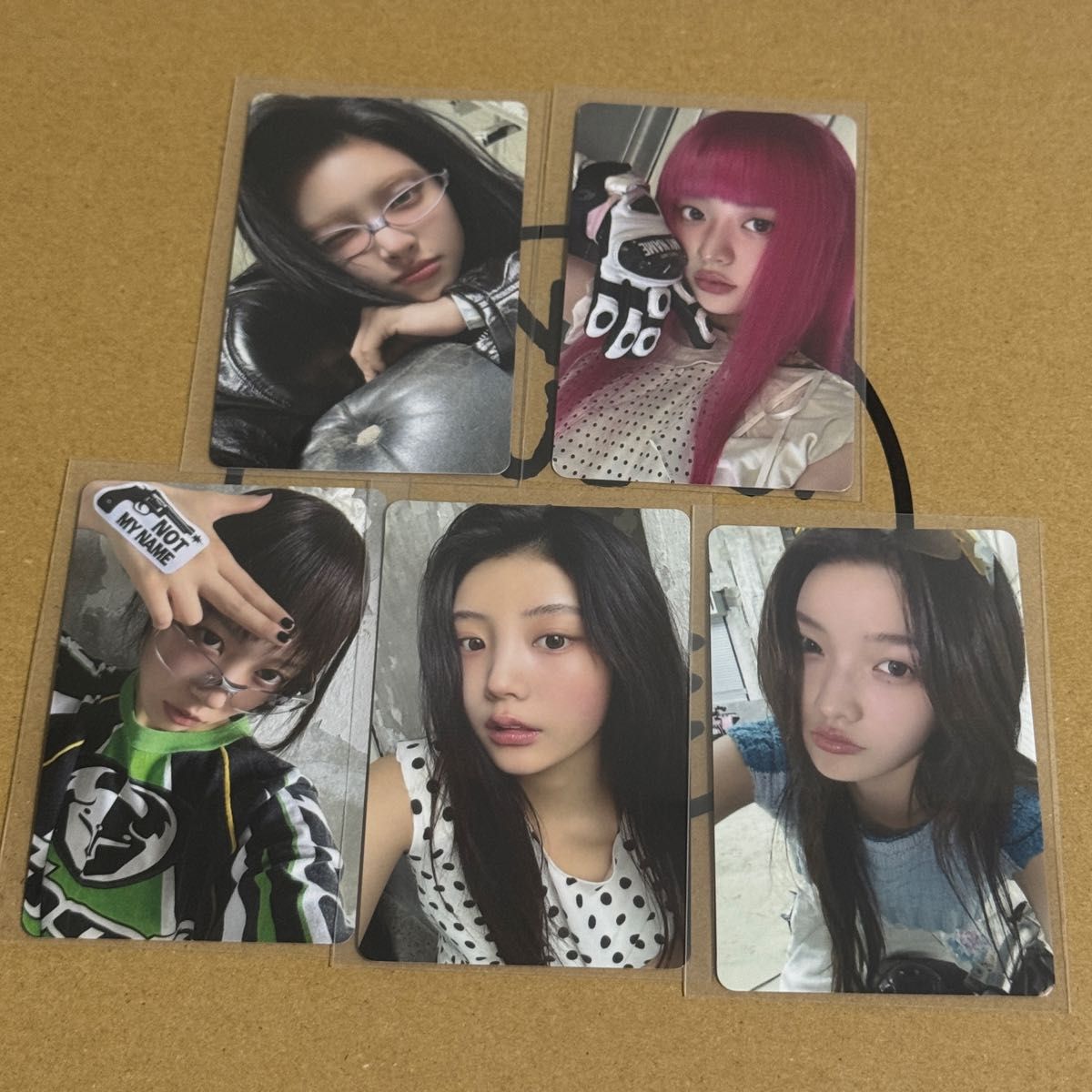 illit NOTCUTEANYMORE ktown4uラキドロトレカ5枚セット Illit NOT CUTE