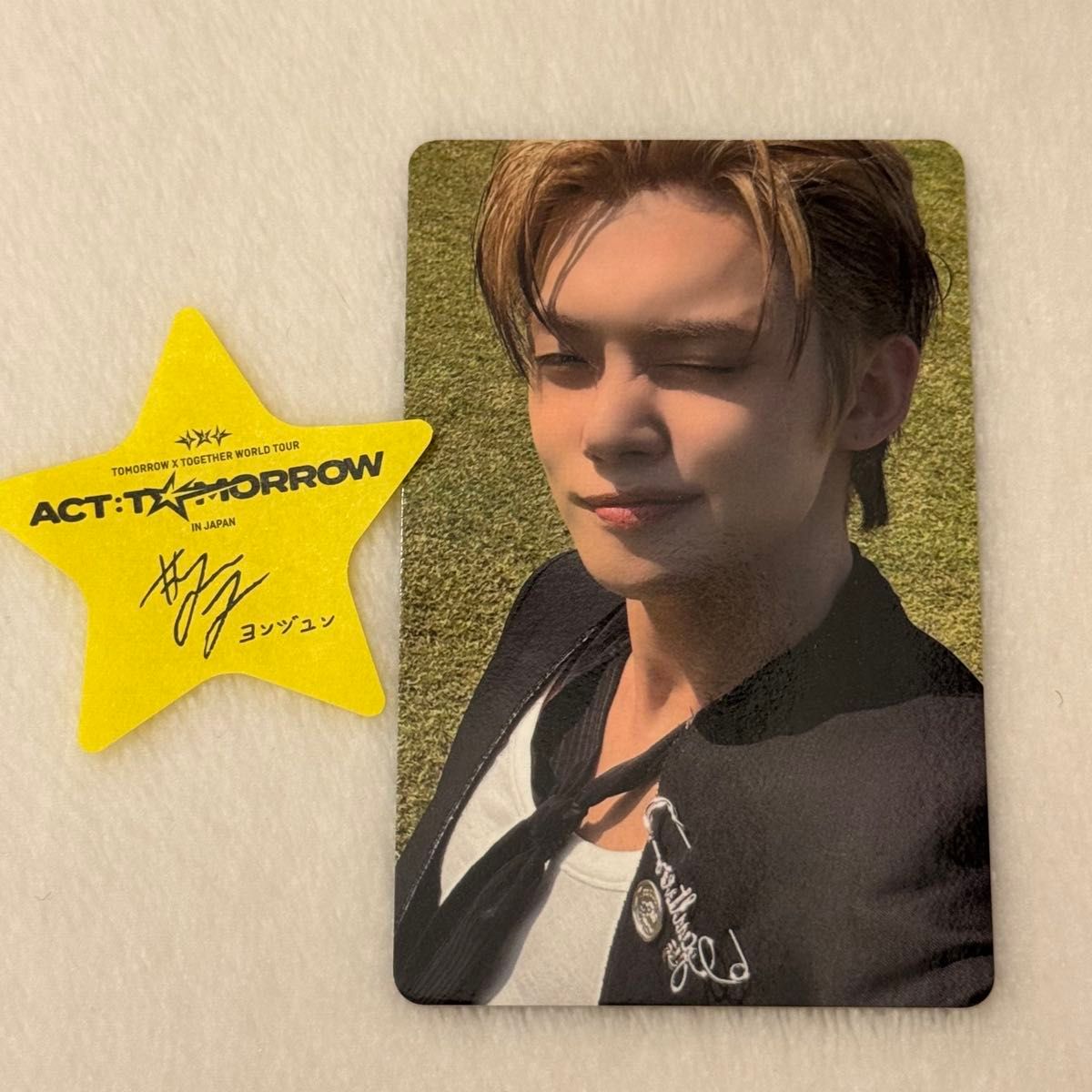 TXT ACT TOMORROW MOAZONE FC特典トレカ ヨンジュン 星つき｜Yahoo