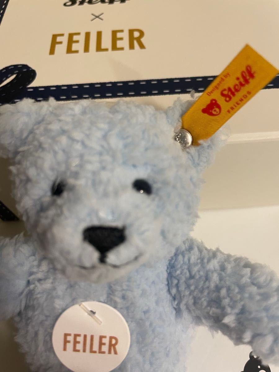 フェイラー シュタイフコラボ テディベアキーリング｜Yahoo!フリマ（旧