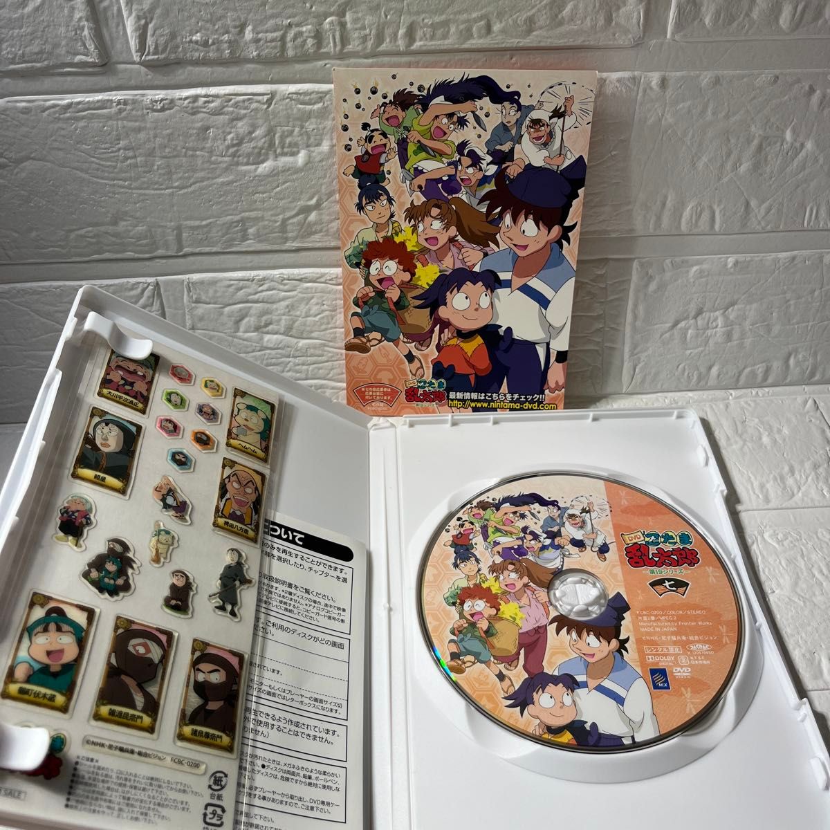 忍たま乱太郎 DVD 第19シリーズ 全7巻セット 収納BOX付き 国内正規品