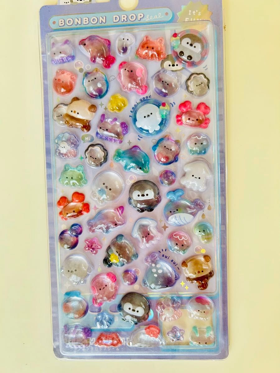 水族館 海の生き物 ボンボンドロップシール｜Yahoo!フリマ（旧PayPay