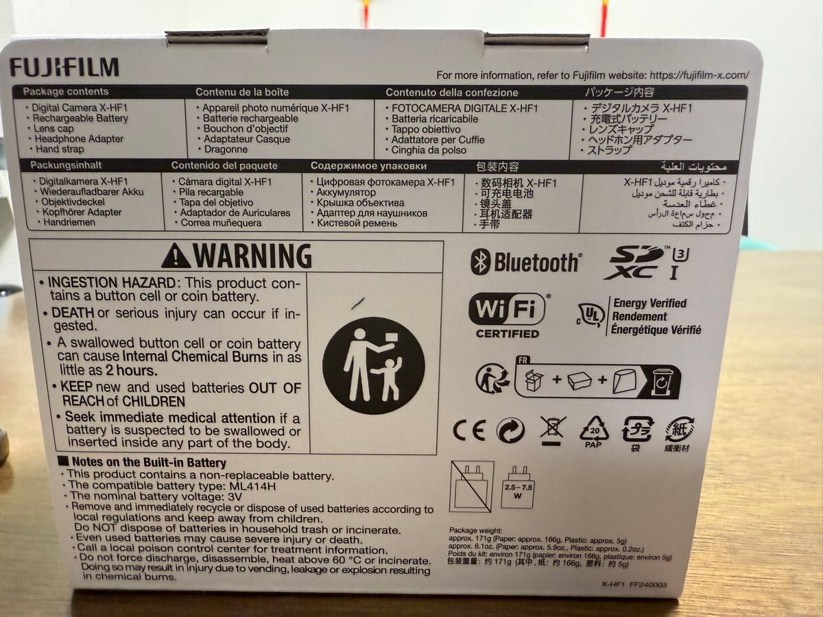 FUJIFILM X-half ブラック色 新品・未開封・保証書付｜Yahoo!フリマ