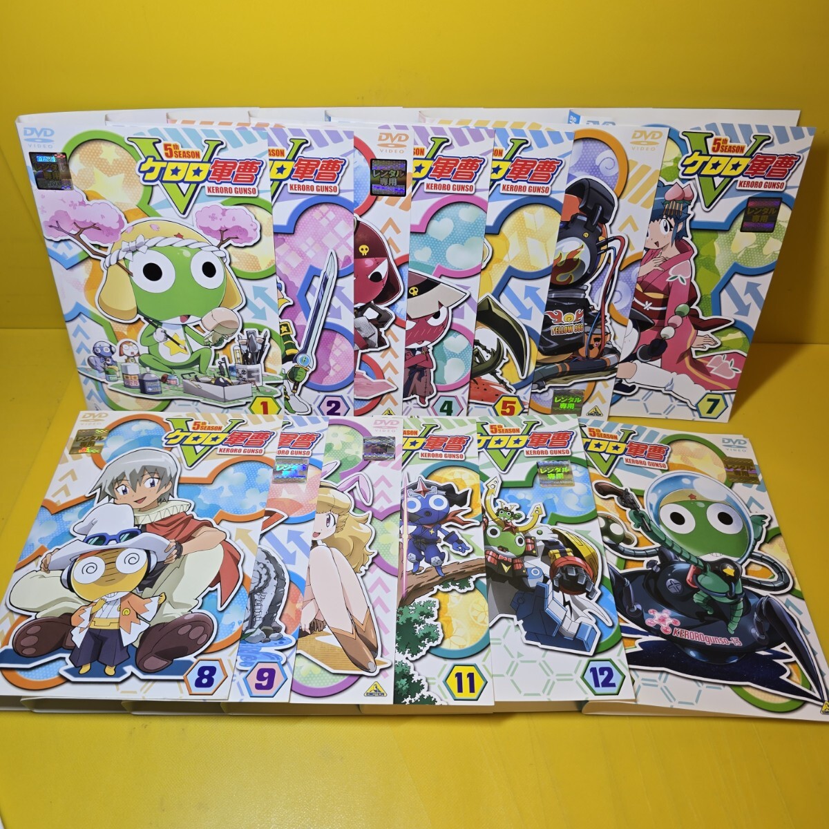 ケロロ軍曹 5thシーズン DVD全13巻セット｜Yahoo!フリマ（旧PayPayフリマ）