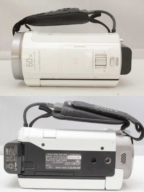 SONY HDR-PJ540 ビデオカメラ ソニー プロジェクター 動作確認済み