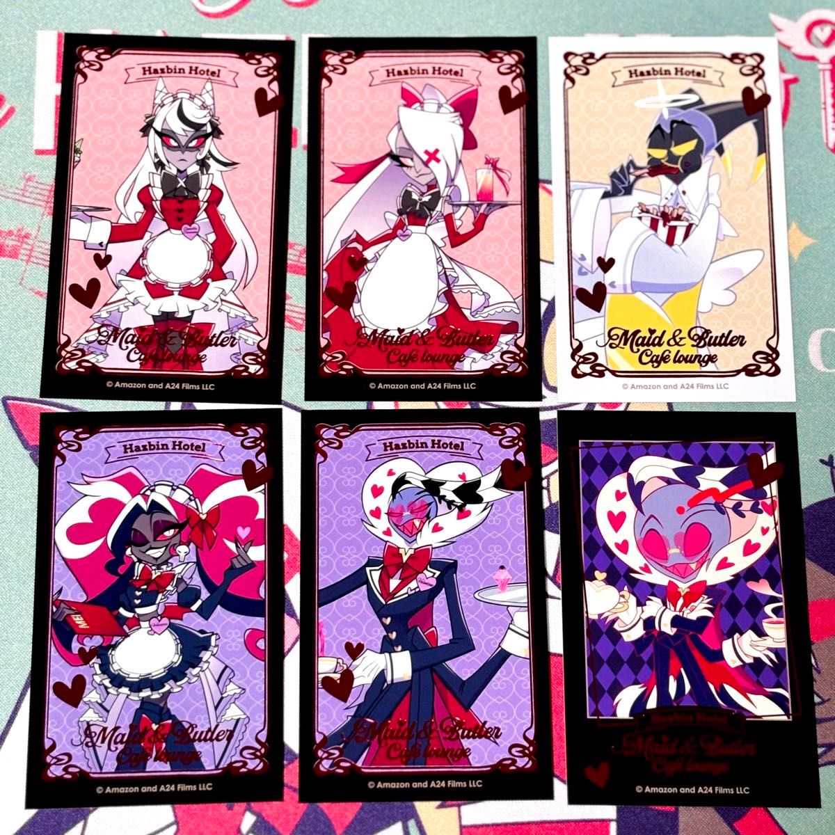 ハズビンホテル アニメイト カフェ 箔押しカード｜Yahoo!フリマ（旧