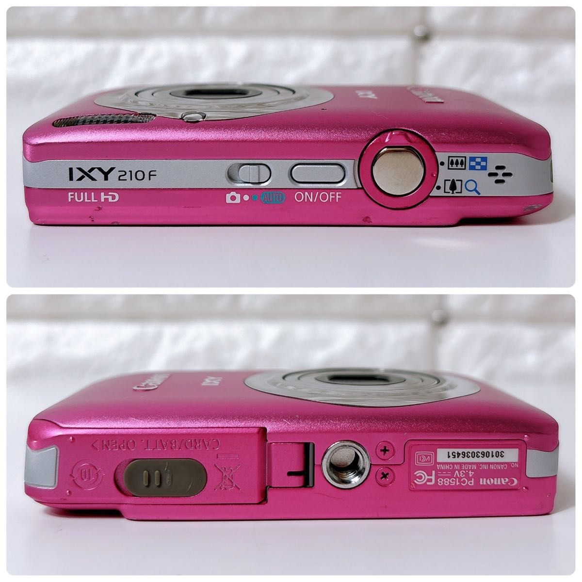 キヤノン Canon IXY 210F ピンク コンパクトデジタルカメラ｜Yahoo