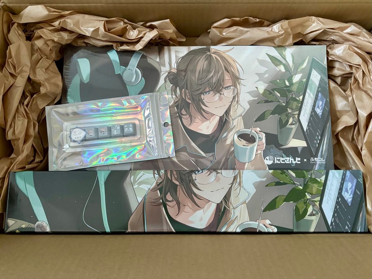 にじさんじ ふもコレ 叶 キーボード マウスパッド キーキャップ 3点