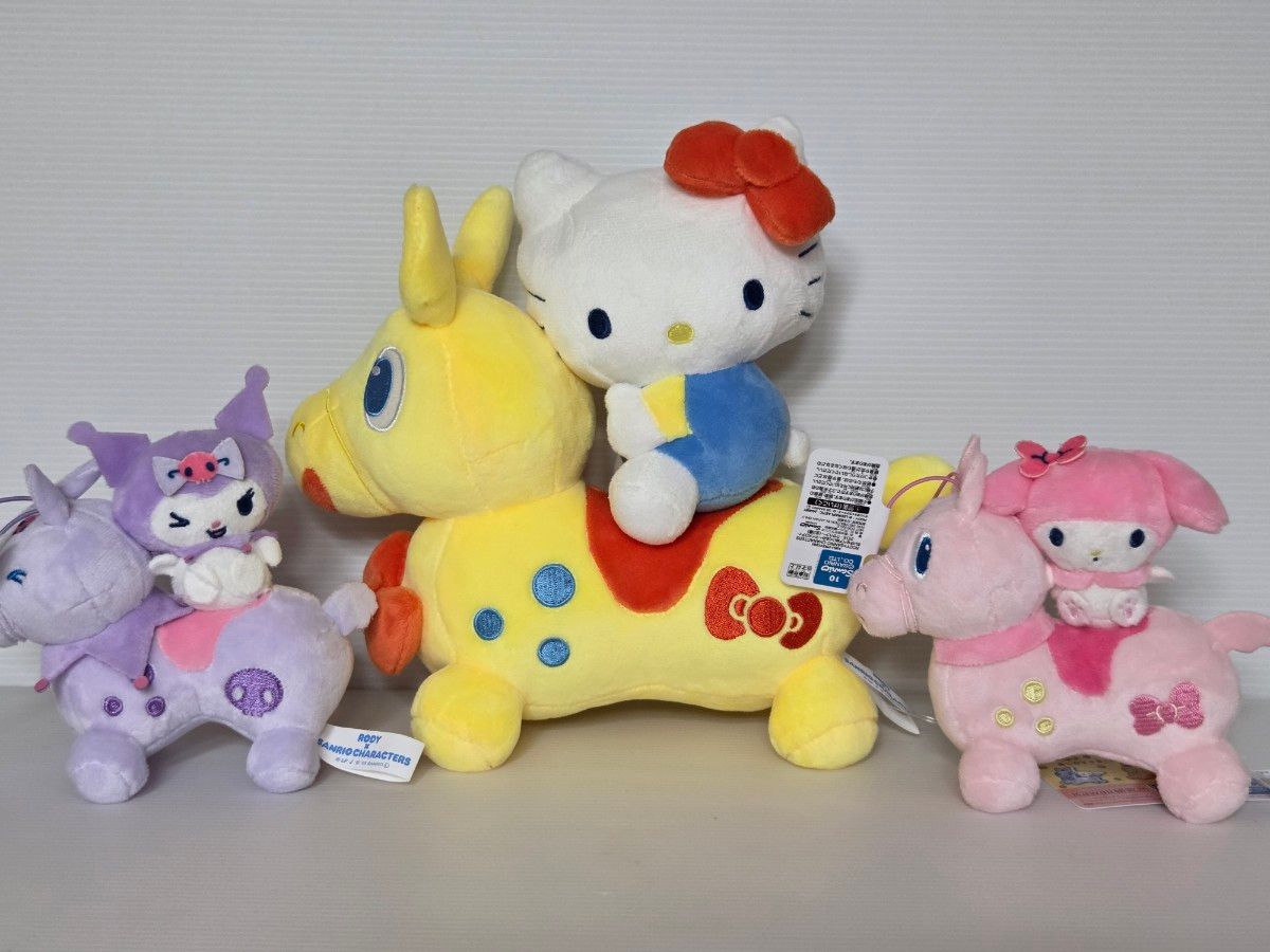 サンリオキャラクターズ RODY ロディ ペアぬいぐるみ 3種セット キティ