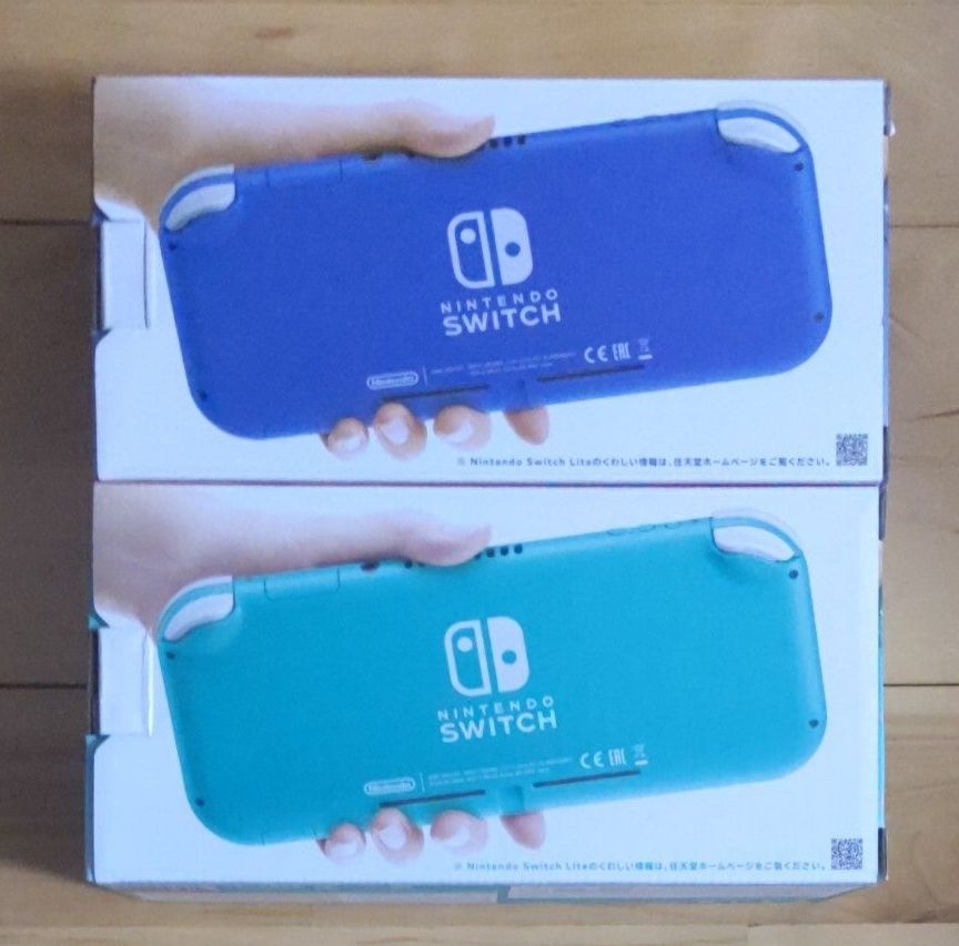 新品未使用 Nintendo Switch Lite ブルーと ターコイズ｜Yahoo!フリマ