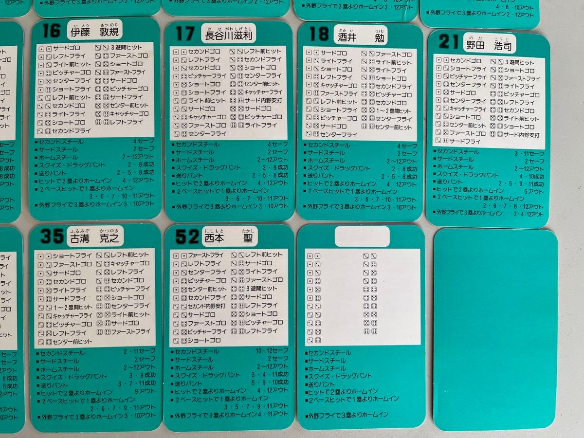 タカラ プロ野球カードゲーム 93年 オリックスブルーウェーブ 鈴木一朗