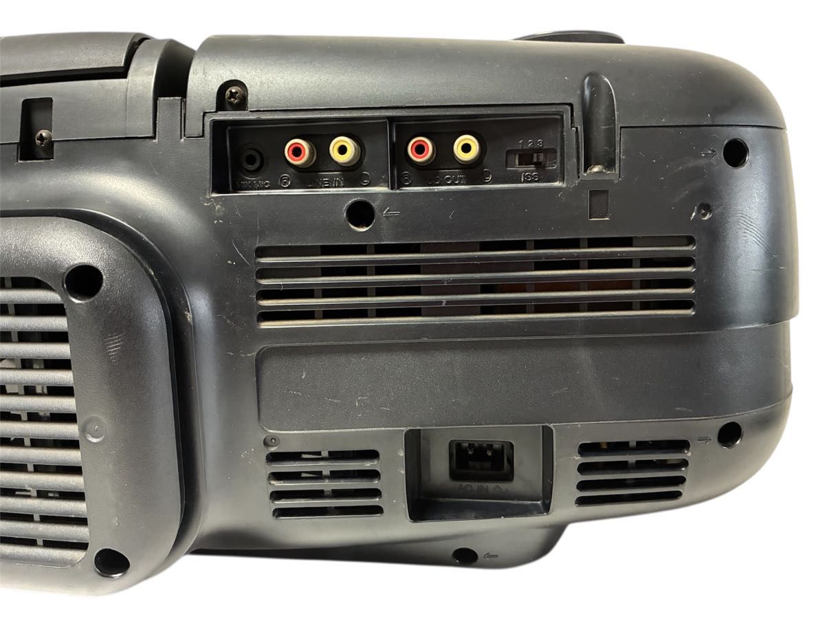 昭和レトロ】SONY CFD-900 CD ラジカセ ドデカホーン ブラック