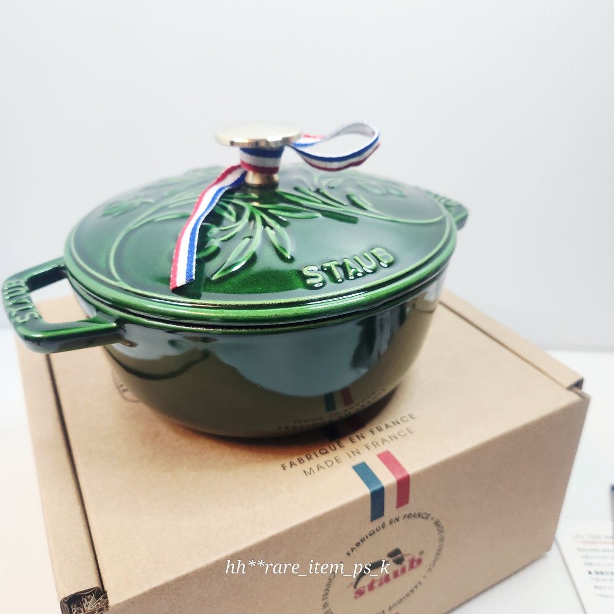 ストウブ オリーブ ワナベ 16 S マルミット バジル 真鍮｜Yahoo!フリマ