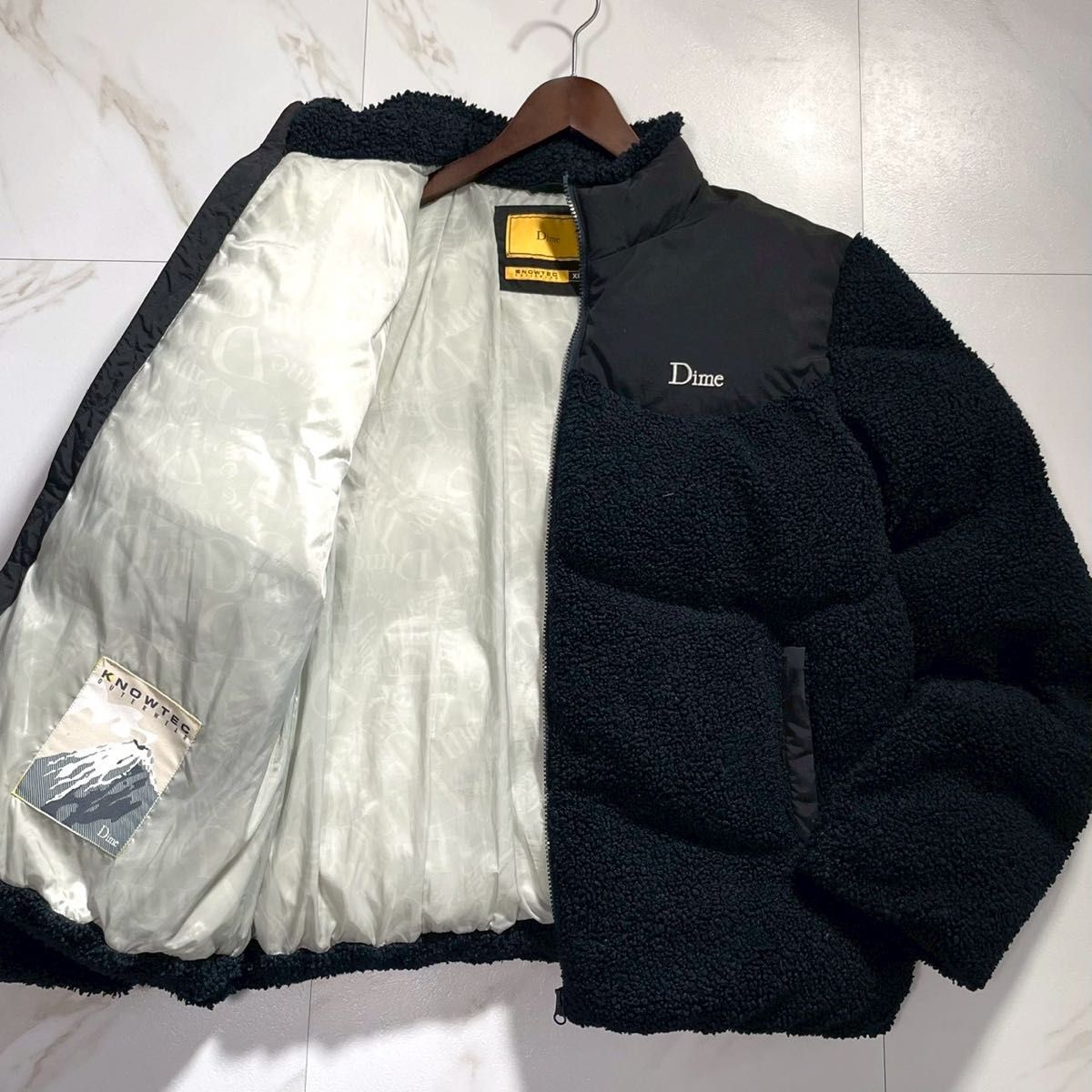 Dime ダイム ダウンジャケット Sherpa Puffer Jacket シェルパ
