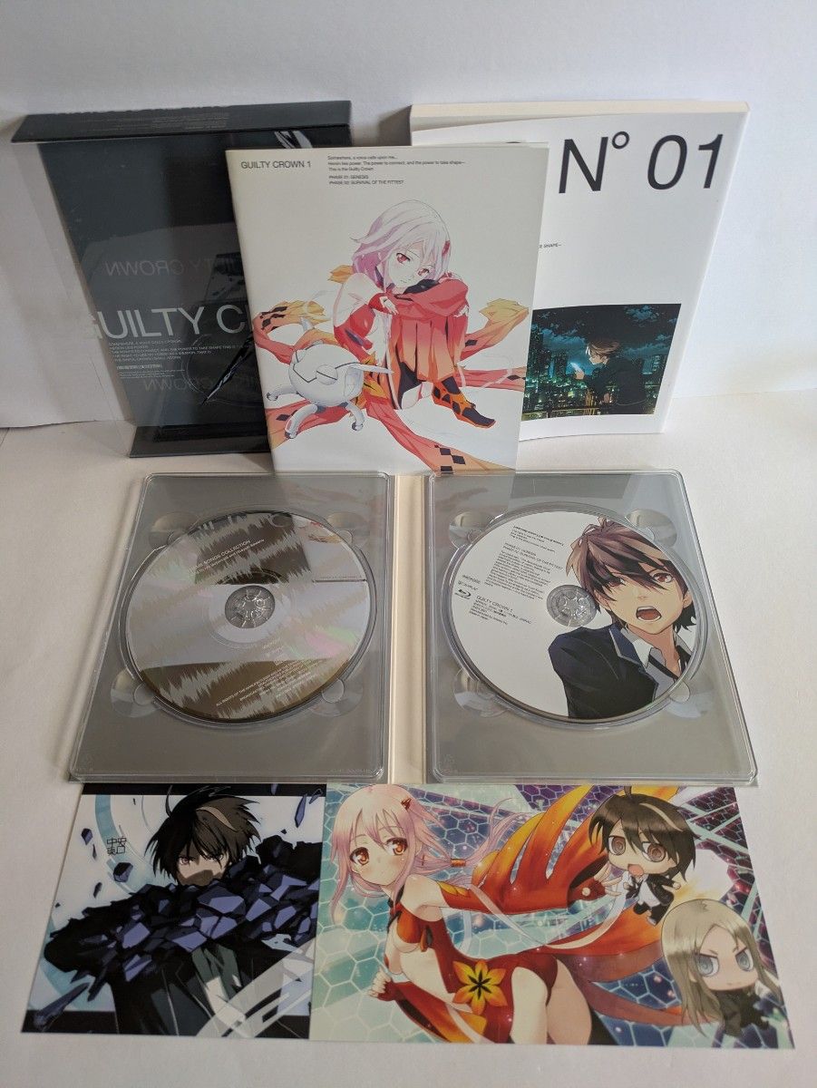 Blu-ray Disc ギルティクラウン 完全生産限定版 全11巻セット｜Yahoo