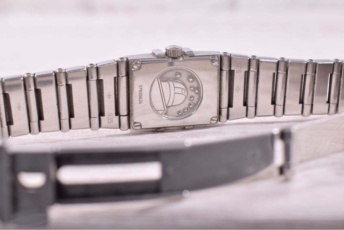 OMEGA レディース 腕時計 ジャンク シェル文字盤 ピンク ダイヤ