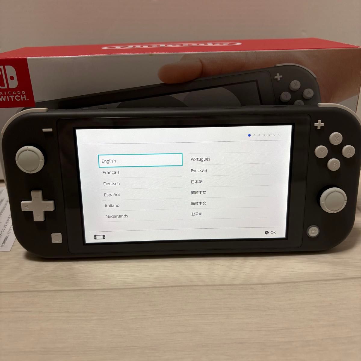 Nintendo ニンテンドー Switch Lite スイッチ ライト グレー 任天堂