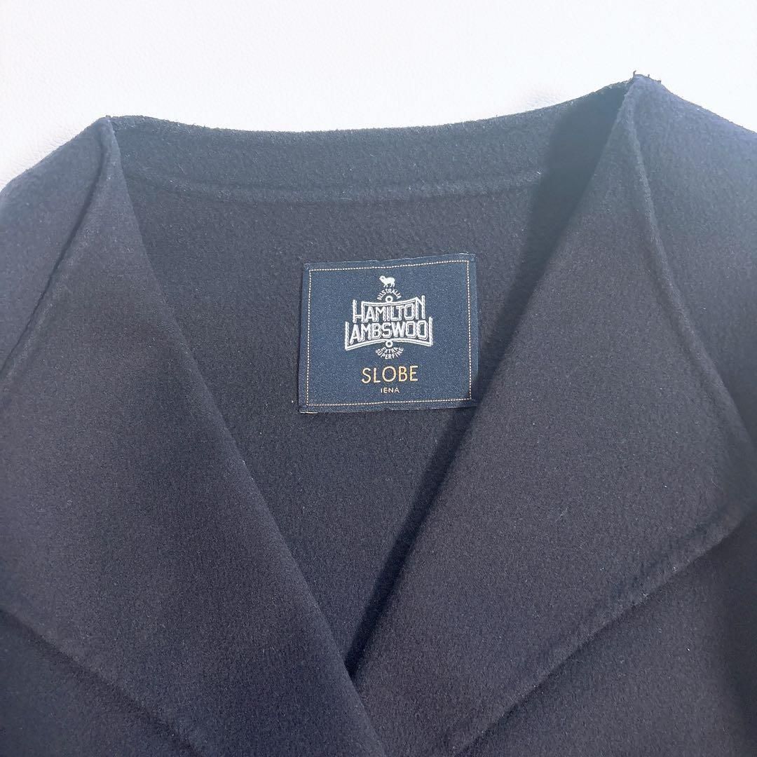 SLOBE IENA ハミルトンラムズウール ミドルコート ウールコート