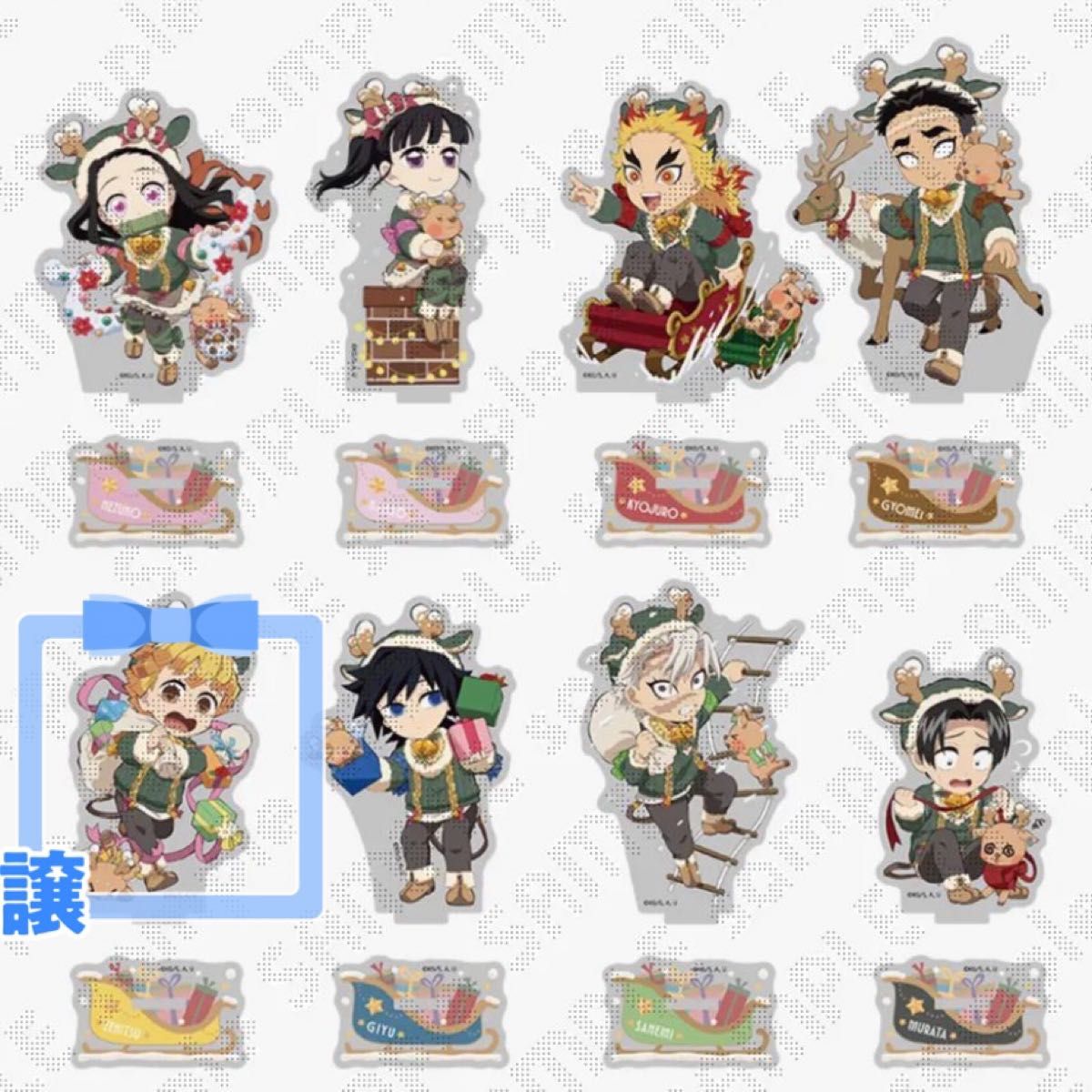 童磨 ufotable DINING 限定 4期 缶バッジ 善逸セット 鬼滅の刃